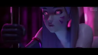 Stripper Dva In Action - Overwatch