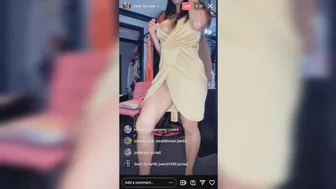 Instagram Slut Exposes Pussy And Boobs During Dress Try On Haul Live (Landscape For Computers)