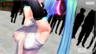 【Mmd】Tda Miku - Commonplace【R-18】