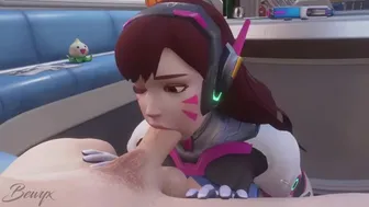 Dva Amateur Blowjob Animation 3D