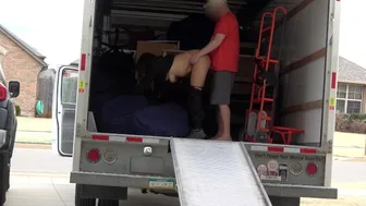 Latina Wife Fucks New Neighbor In The Back Of A Truck. Almost Caught By Husband Walking By