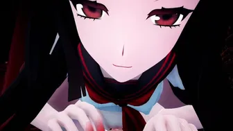 Yandere Black-Haired Beauti Creampie - Mmd Asmr