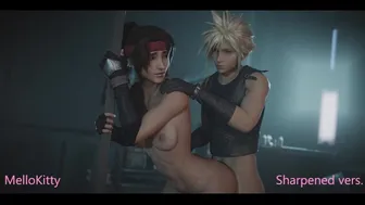 Final Fantasy Cloud Fucking Jessie At Gym Cheating Against Tifa