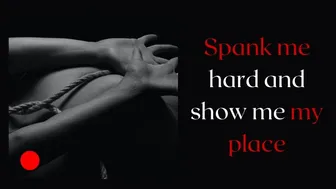 Audio: Spank Me Hard - A Naughty Girl Needs To Get Spank And Hard Fuck