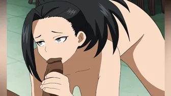 Boku No Hero - A Blowjob From Momo Yaoyoyozu