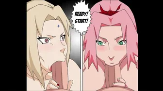 Tsunade Sakura X Naruto - Hentai Cartoon Animation Uncensored - Naruto Anime Hentai