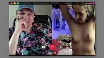 Boobs And Pussy On Skype