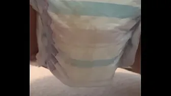 Teen Floods Pullup Diaper