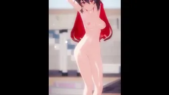 Tiktok Cute Girl Dancing Nude【Hentai 3D】