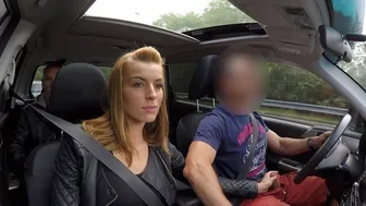 Chick With Perfect Ass And Boobs Gets Paid For Sex In Car