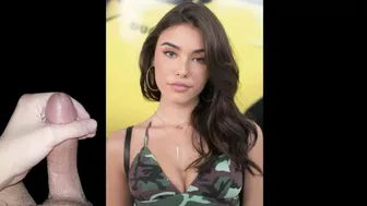 Madison Beer Taking A Huge Cumshot