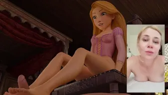 Rapunzel Footjob