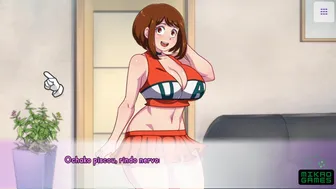 [Gameplay] Ochako Uraraka From Boku No Hero Academia Agreed To Give Ass - Waifuhub