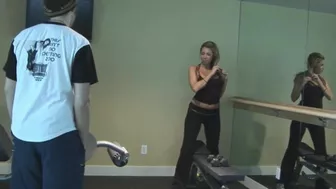 Cute Suckers Scene-3 Horny Blonde Ends Up Sucking Cock At The Gym