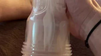 Fleshlight Crystal Jerk Off And Caught