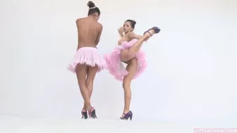 Little Lorie Ballerina Lesbian Orgasm