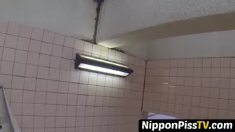 Japanese Darlings Got On Tape While Peeing In Open Latrine