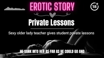 [Erotic Audio Story] Private Lessons