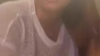 Teen In See-Through Top Teasing On Periscope