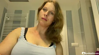 Mom Next Door Showing Off Her Tits