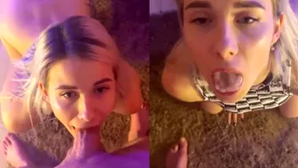 Half Russian 18 Yo Stepsister Eat My Cum - Skylar Vox