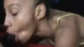 Amateur Black Bbc Blowjob