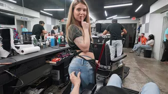 Sneaky Sex At The Barbershop