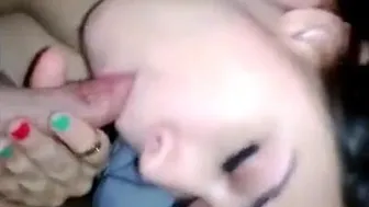 Small Dick Boyfriend Gets A Blowjob From His Amateur Girlfriend