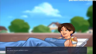 [Gameplay] Summertime Saga All Sex Scenes Diane Part 1 (Turkish Sub)