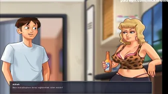 [Gameplay] Summertime Saga All Sex Scenes Sister Crystal Part 1 (Turkish Sub)