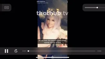 Belle Delphine Snapchat Compilation