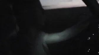 Destiny Buck Close Up Blowjob In Car