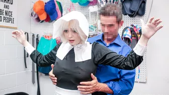 Innocent Amish Shoplifter Annie Archer Fucked