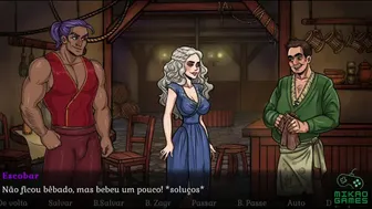 [Gameplay] Game Of Whores Ep 8 Show Daenerys Targeryen Pole Dance Na Taverna