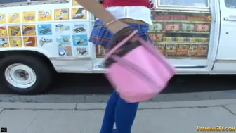 Alyssa Swallowed Big Dick And Fucked By Ice Cream Guy