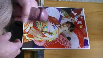 Japanese Kimono Slut Cum Tribute