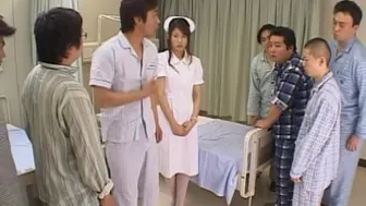 Creampied Asian Nurse Fucks Her Patients