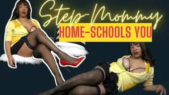 Step-Mommy Home Schools You With Joi Lessons & Cum Encouragement