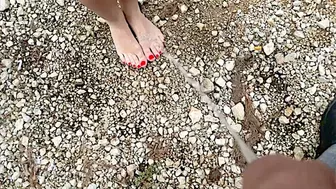 He Pee On My Feet And Ass On The Beach I Love Feel This Hot Rain (Wmv)