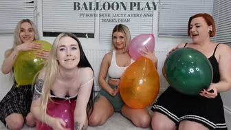 Non Pop Balloon Play