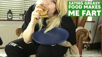 Eating Greasy Food Makes Me Fart 1080P