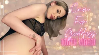 100Th Vid - Cum For Goddess - Goddess Aurora Jade