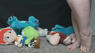 Step Mommy Teaches You A Lesson Stomping On Toys (Mp4) ~ Missdias Playground