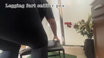 Sniff My Legging Farts Pov - Ebonybooty49