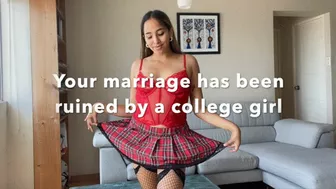 Your Marriage Has Been Ruined By A College Girl