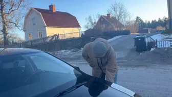 Spanking And Corner Time For Scratching The Car