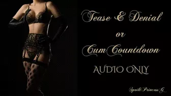 Tease & Denial Or Cum Countdown - Audio Only