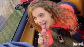 Slut Hitchhiking For Dick