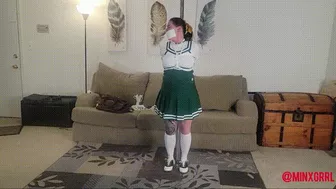 Minxgrrl - Cheerleader Won't Make The Game (Mp4 Format)