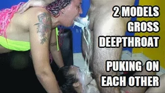 Deep Throat Fucking Puke 23417D Violet + Anita Deepthroat Puke In Each Other With Milk And Beans Hd Mp4